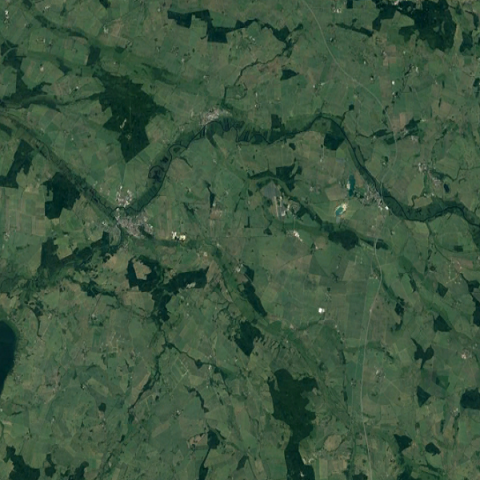Google Earth Image showing the Demmin ROI