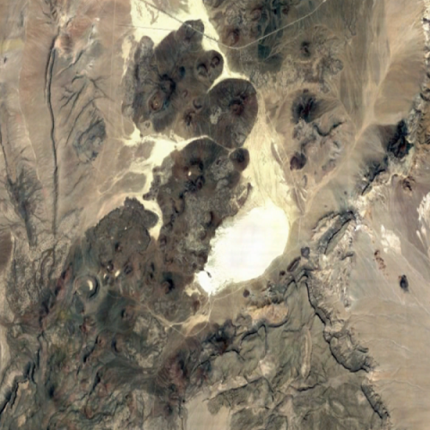 Google Earth Image centered on Lunar Lake Playa ROI