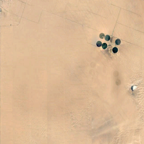 Google Earth Image centered on Sonoran Desert ROI