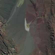 Landsat 8 LandsatLook Image zoomed to ROI