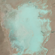 LandsatLook Image Zoom of White Sands ROI